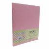 PAPEL BOND SUPRA 75 GRS. T/CARTA C/100 PASTEL ROSA *-8911