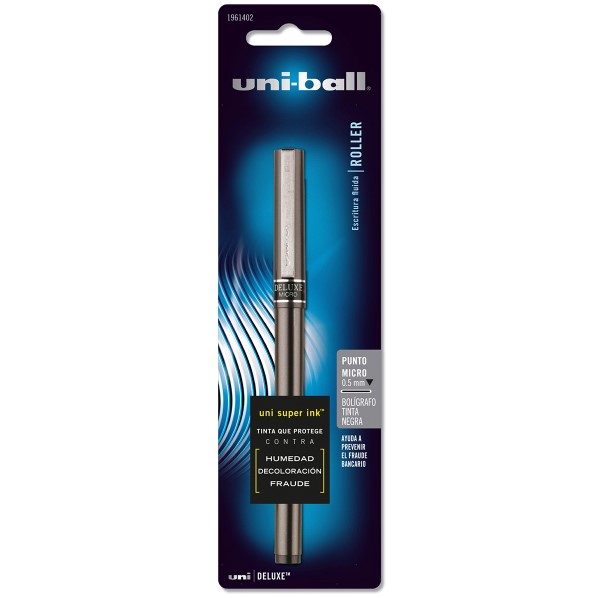 PLUMIN UNI-BALL VISION MICRO 0.5MM NEGRO (UB150)