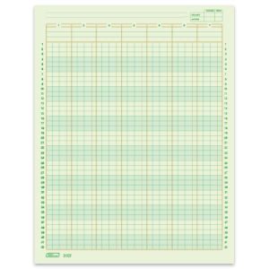 BLOCK 3107 TABULAR AUDITORIA 7 COLUMNAS CARTA *