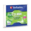 CD VERBATIM 700 MB 80 MIN. CD-RW REGRABABLE (95161)*