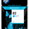 CARTUCHO HP CH566A CYAN NO.82***