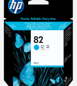 CARTUCHO HP CH566A CYAN NO.82***