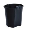 CESTO SABLON REDONDO DE PLASTICO NEGRO NO.8005NE-0