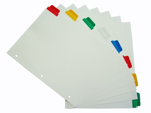 SEPARADOR WILSON BRISTOL 8/P CEJAS COLOR T/CARTA -0