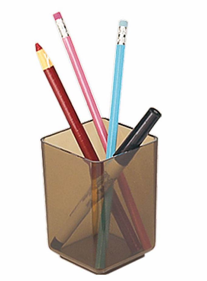 PORTALAPICES ACRILICO SABLON ECONÓMICO HUMO 3106HU-0