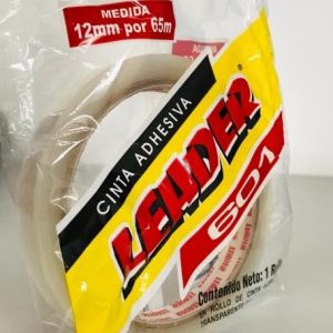 CINTA ADHESIVA LEADER 601 12MMX65M-0
