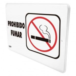 SEÑAL SABLON PROHIBIDO FUMAR MOD.7933 -0