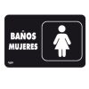 SEÑAL SABLON BAÑO MUJERES MOD.7931 -0