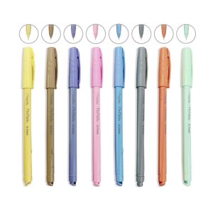 BOLIGRAFO AZOR PINPOINT COLORES PASTEL 0.7MM BOLSA C/8 6808P *-9503