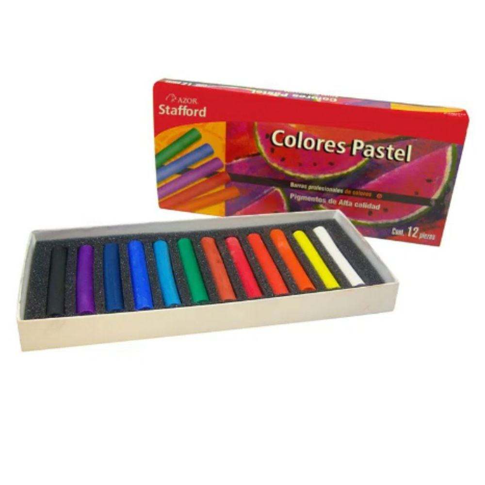 ESTUCHE DE PASTELES STAFFORD 12 COLORES NO.309.0012-0