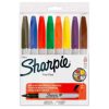 MARCADOR SHARPIE FINO C/8 VARIOS COLORES-0
