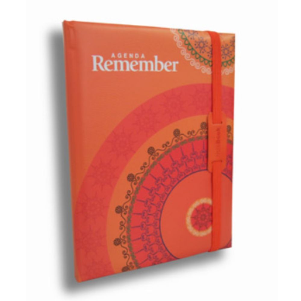 CUADERNO REMEMBER SENIOR PRINT NO.1370 CIRCULOS NARANJAS-0