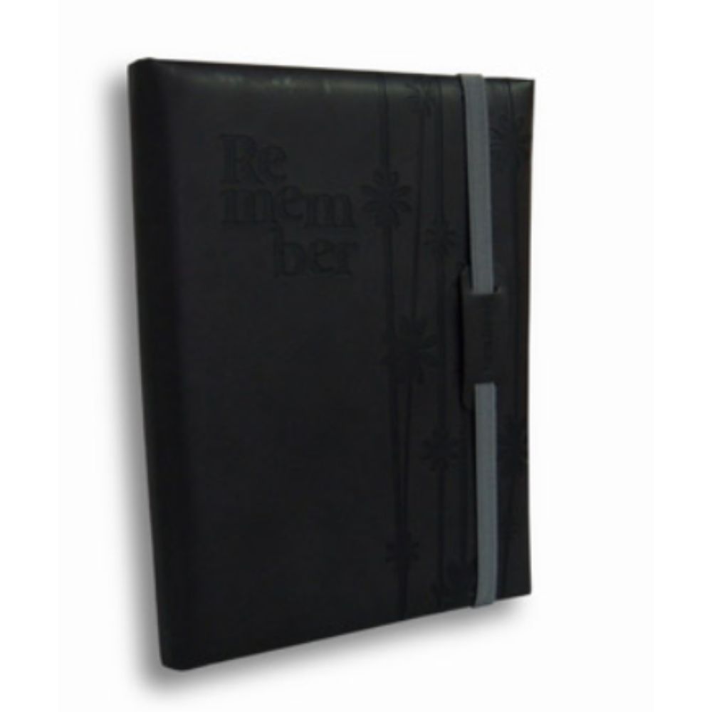 CUADERNO REMEMBER SENIOR COVER NO.1371 NEGRA-0