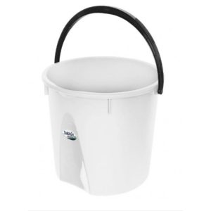 CUBETA SABLON 13 LITROS RIGIDA BLANCA 9152BL-0