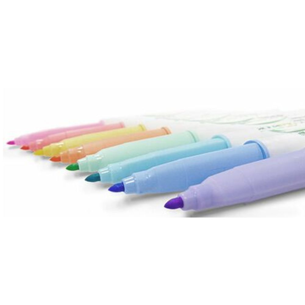MARCADOR AZOR AQUARELO JUNIOR PASTEL CON 8 COLORES (2928P) -9661