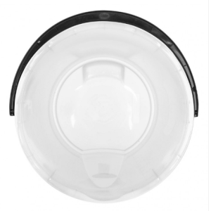 CUBETA SABLON 17 LITROS FLEXIBLE TRANSPARENTE 9120TR -9683