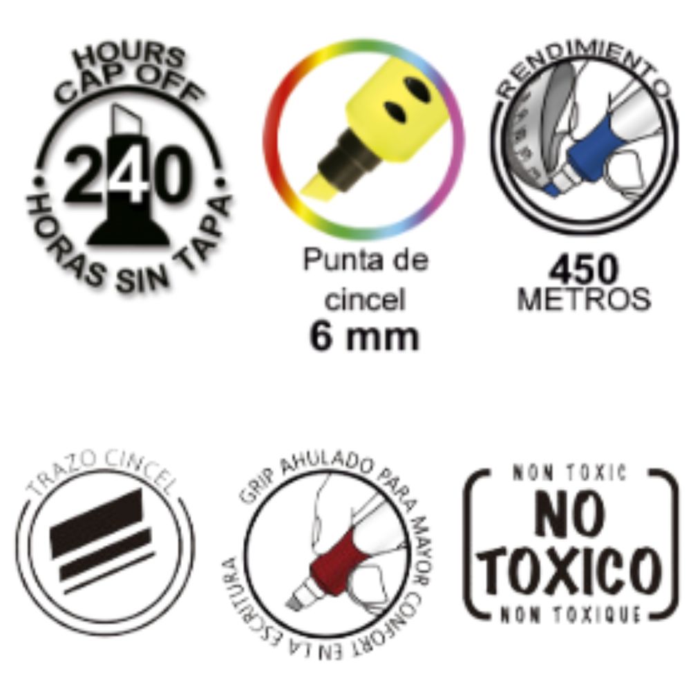 MARCATEXTOS AZOR VISION PLUS ROSA 2600RS-9826