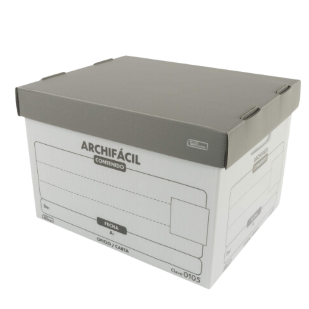 CAJA ARCHIVO MUERTO PLASTICO CARTA 36.5X30.5X25(0105)-9884