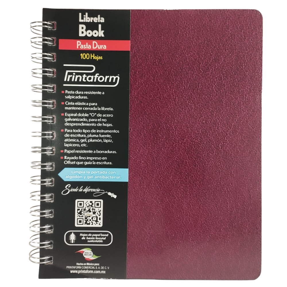 CUADERNO EJECUTIVO PRINTAFORM FRANCES CUADRO GRANDE (EJBKC7-C)-9908