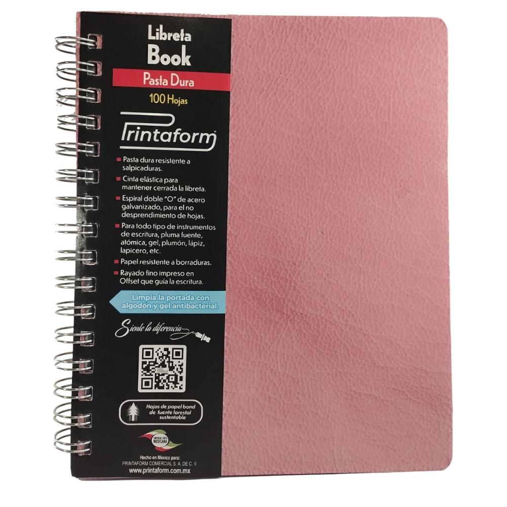 CUADERNO EJECUTIVO PRINTAFORM FRANCES CUADRO GRANDE (EJBKC7-C)-9909