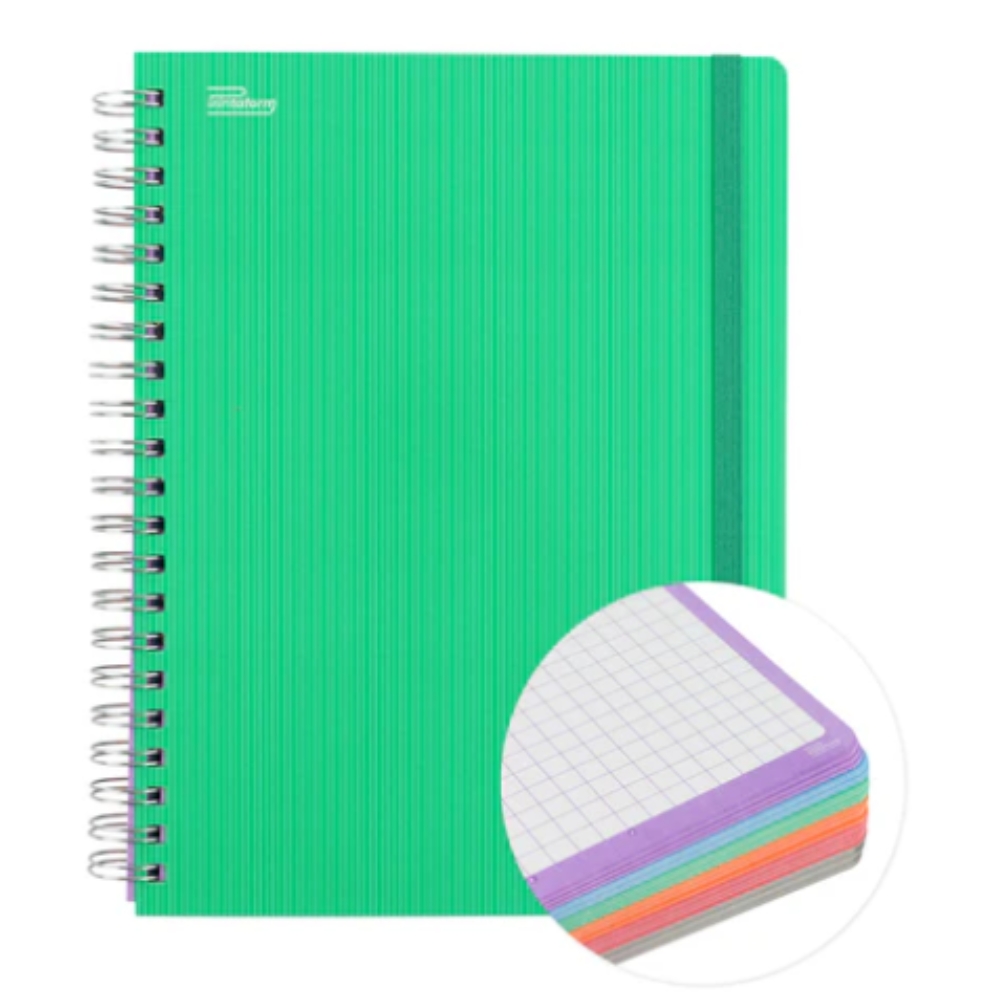 CUADERNO PROFESIONAL PRINTAFORM UNIVERSITARIA 200H CUADRO GRANDE (PROUCG200-C6) -0
