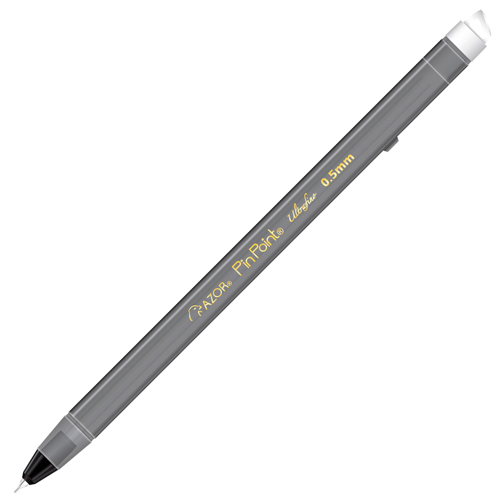 BOLIGRAFO AZOR PINPOINT ULTRAFINO 0.5MM NEGRO C/12 PZAS 6840NE* - Image 2