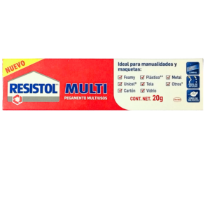 PEGAMENTO RESISTOL MULTIUSOS 20 GRS *