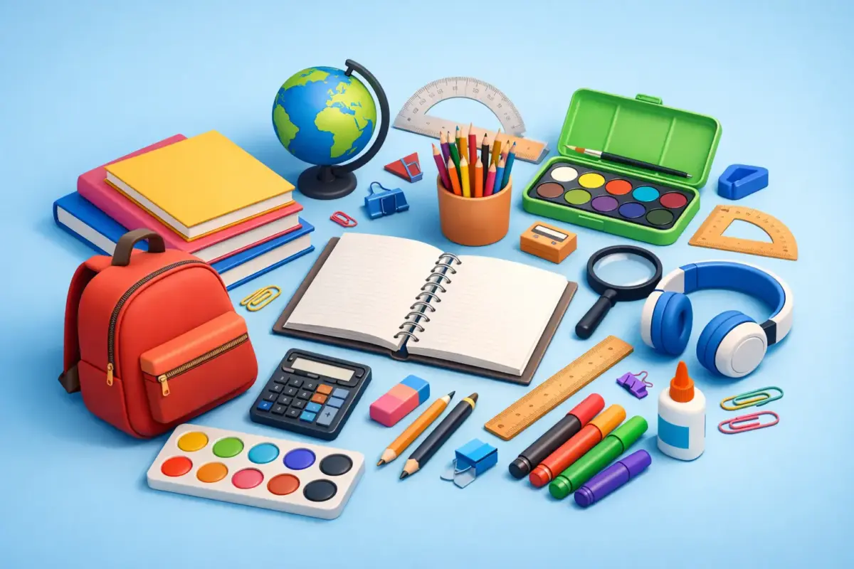 Qué incluye una lista escolar completa