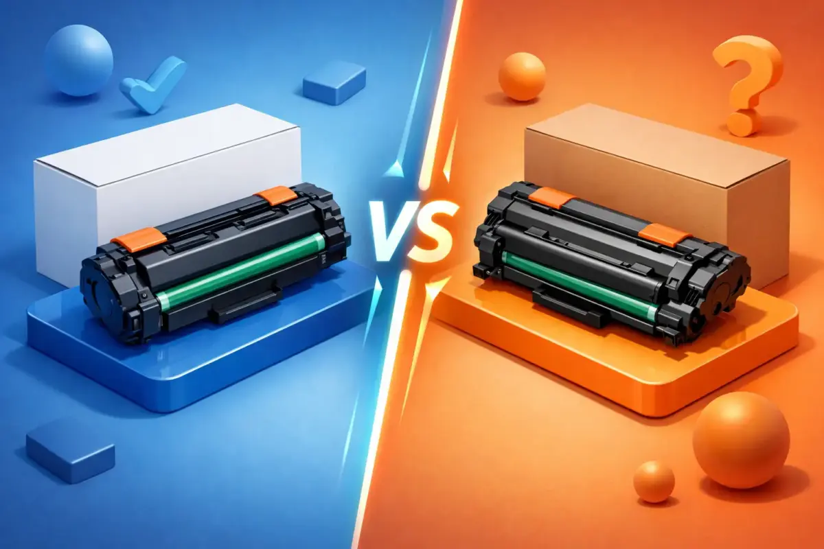 Toner original vs genérico: cuál conviene