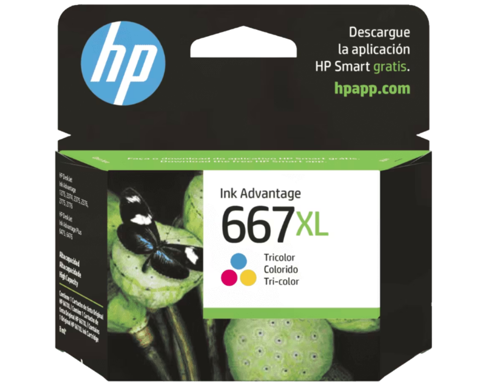 CARTUCHO HP 3YM80AL TRICOLOR NO.667XL ***