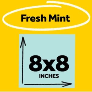 Alternative view of BLOCK POS IT 3M BIG NOTE 8X8 30 HOJAS VERDE MENTA (NO.BN-8MT) *