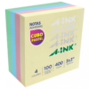 BLOCK NOTAS 3X3 CUBO PASTEL 400 HOJAS (AC-013)
