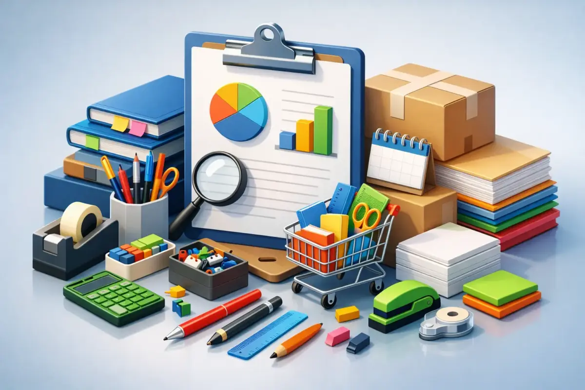 Beneficios de comprar papelería consolidada