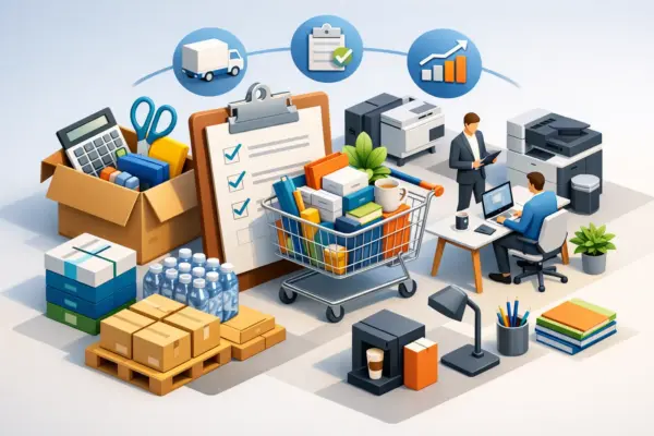 Compras consolidadas para oficinas que rinden