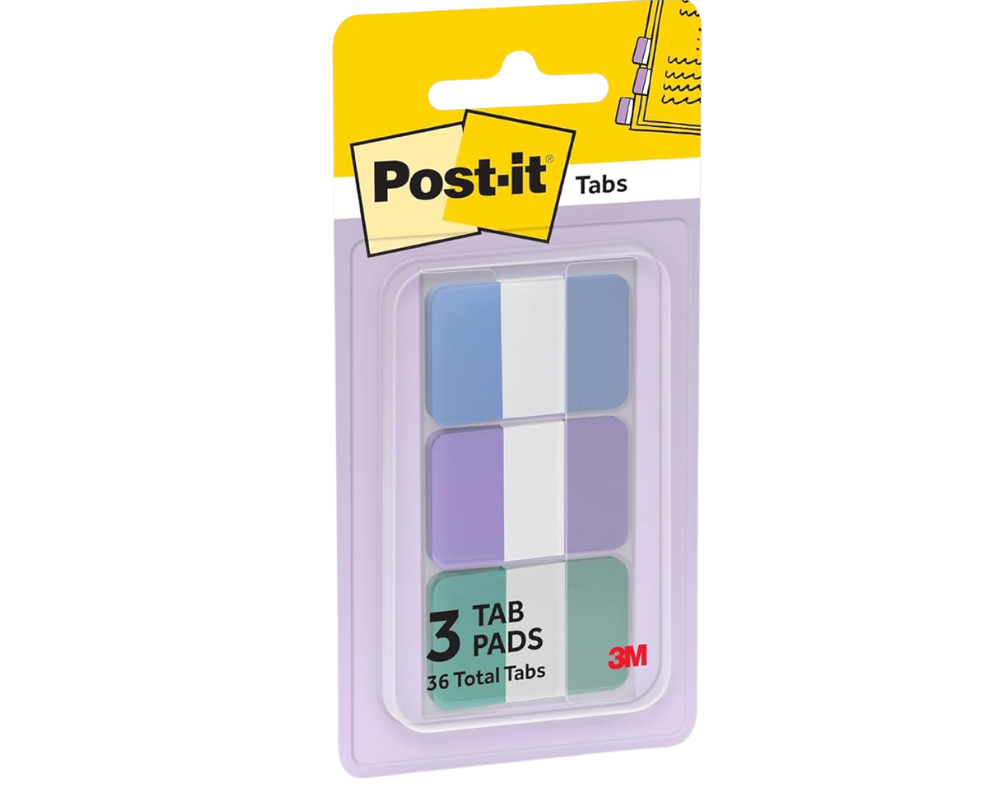 BANDERITAS POST-IT RIGIDAS COOL PASTEL (NO.686-COAST) *