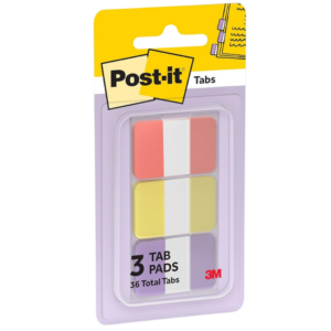BANDERITAS POST-IT RIGIDAS WARM PASTEL (NO.686-SUN) *
