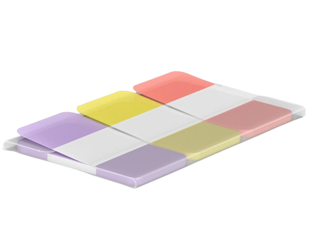 BANDERITAS POST-IT RIGIDAS WARM PASTEL (NO.686-SUN) * - Image 2