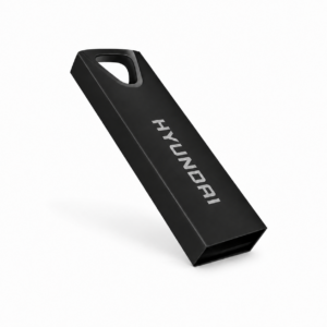 MEMORIA USB HYUNDAI 16 GB BLACK DELUX 2.0 (U2BK/16GAG) *