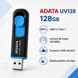 Alternative view of MEMORIA USB ADATA 128GB *