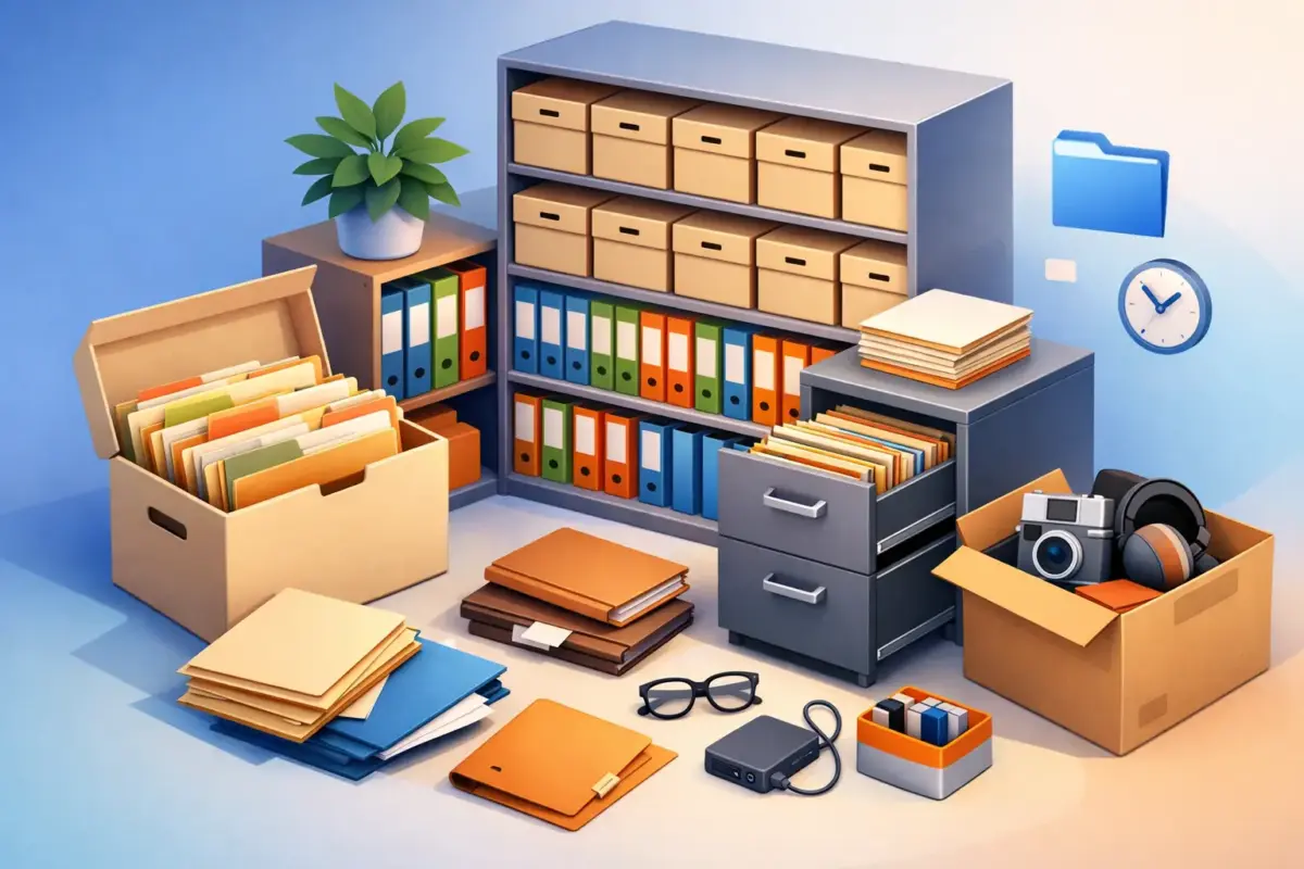 Archivo muerto para oficinas organizadas