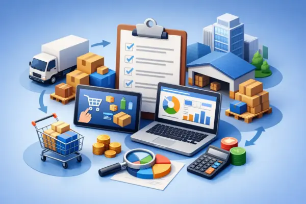 Ejemplo de pedido corporativo consolidado