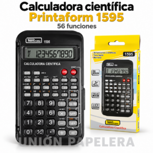 CALCULADORA PRINTAFORM 1595 CIENTIFICA 56 FUNCIONES *